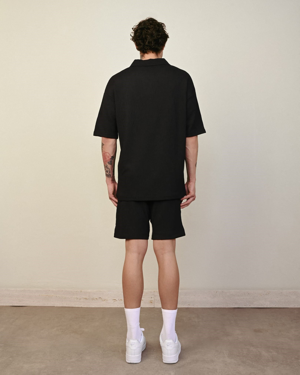 Wholesale Mens Black Polo T-Shirt