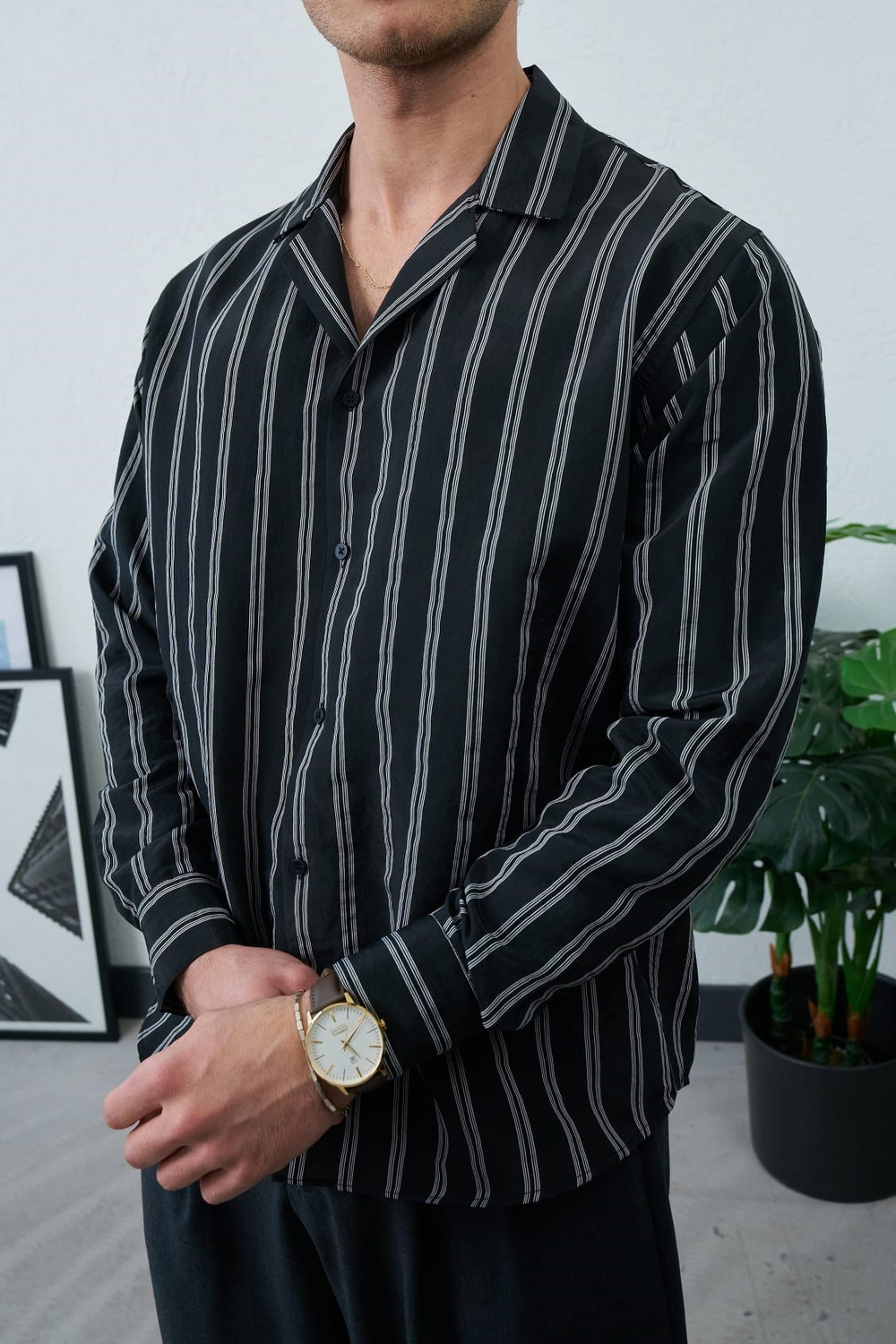 Wholesale Mens Black Shirt