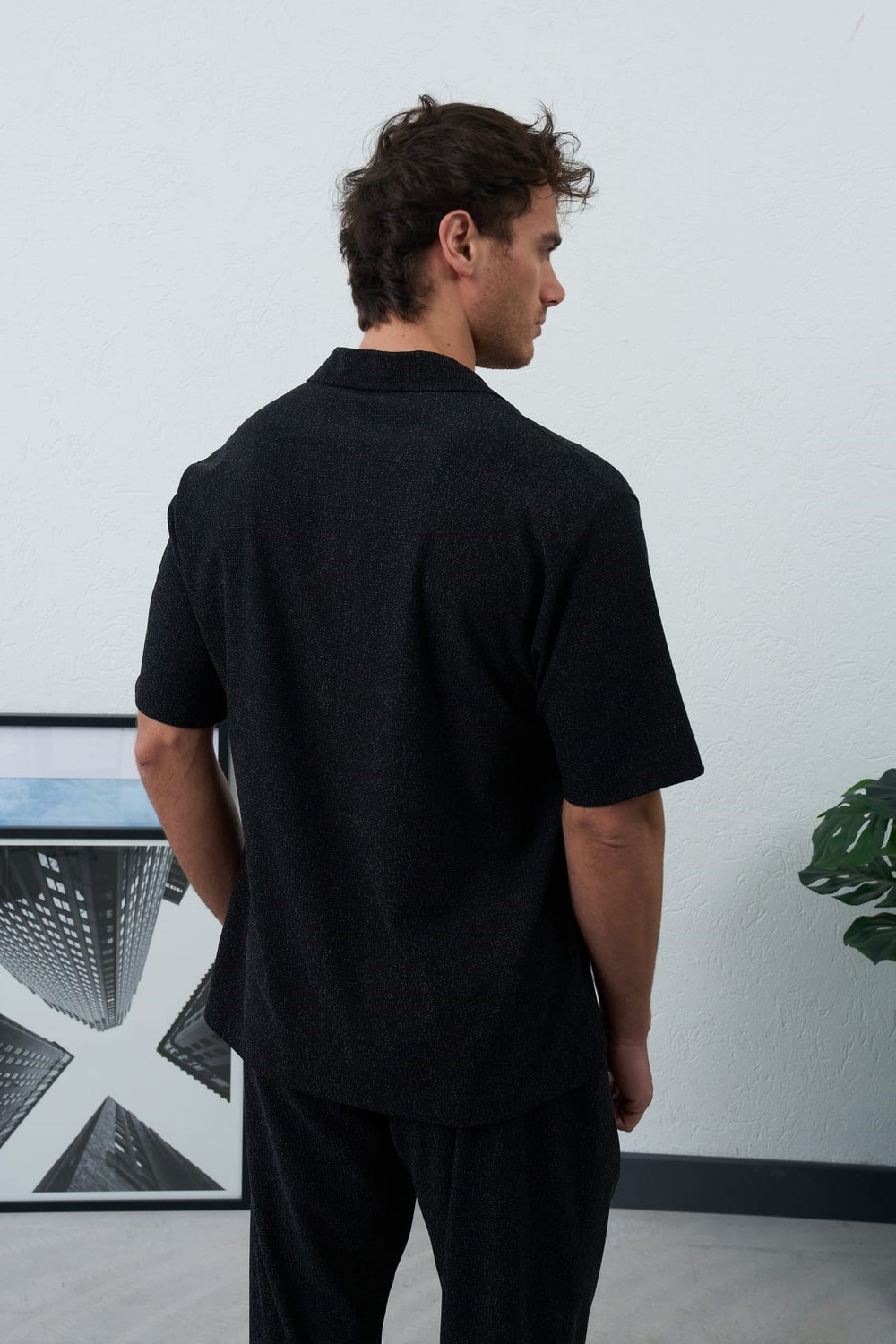 Wholesale Mens Black Shirt