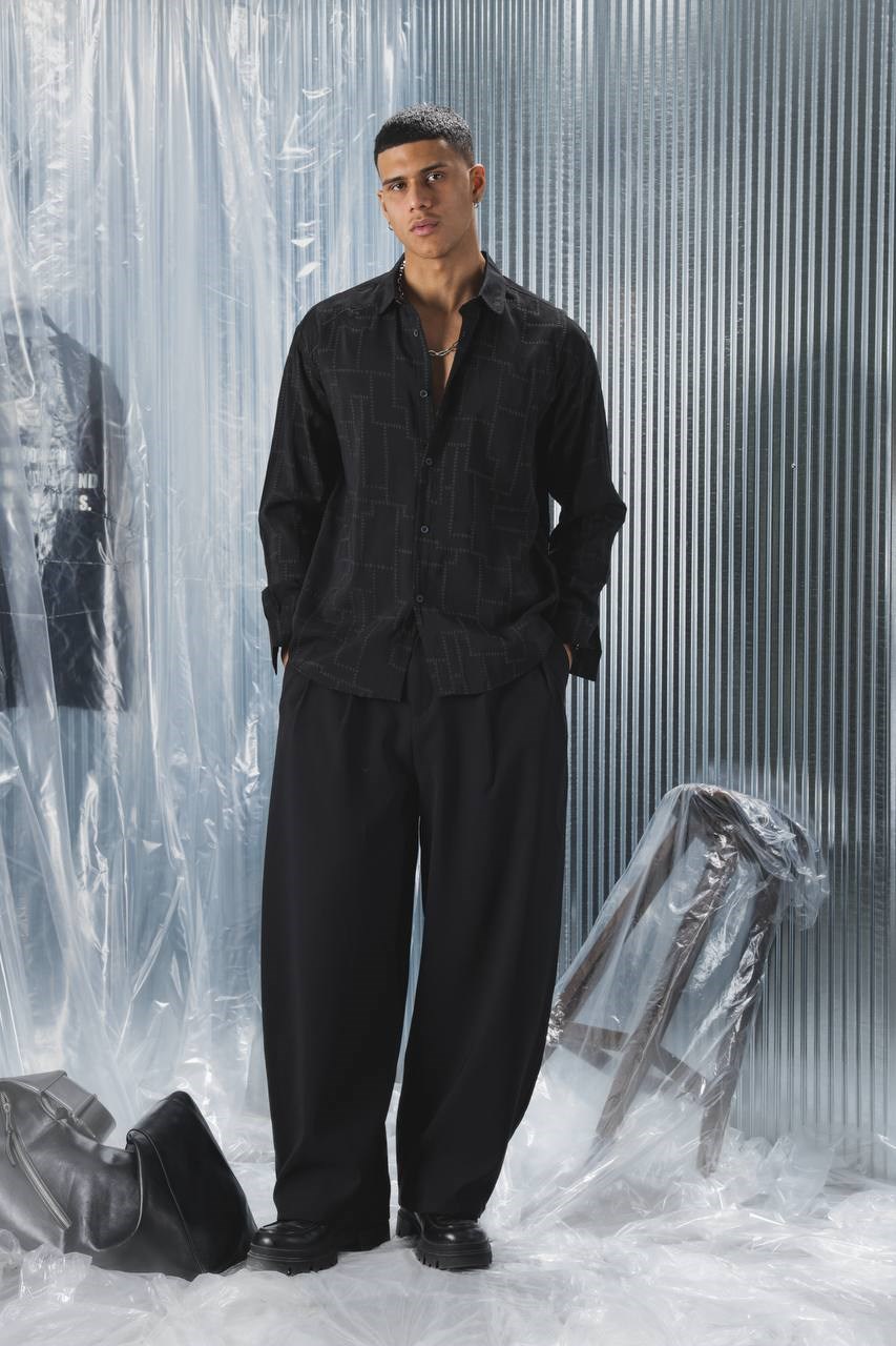 Wholesale Mens Black Shirt