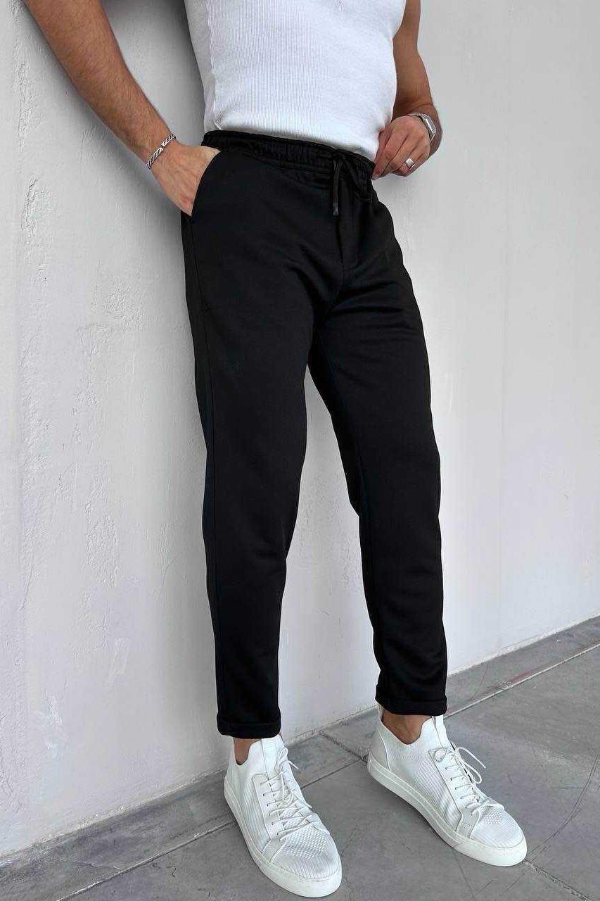 Wholesale Mens Black Slim Fit Pants