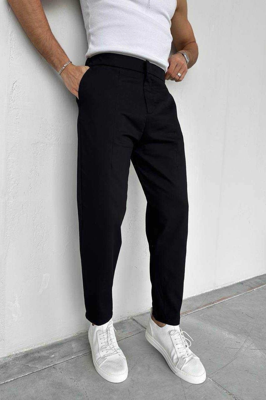 Wholesale Mens Black Slim Fit Pants
