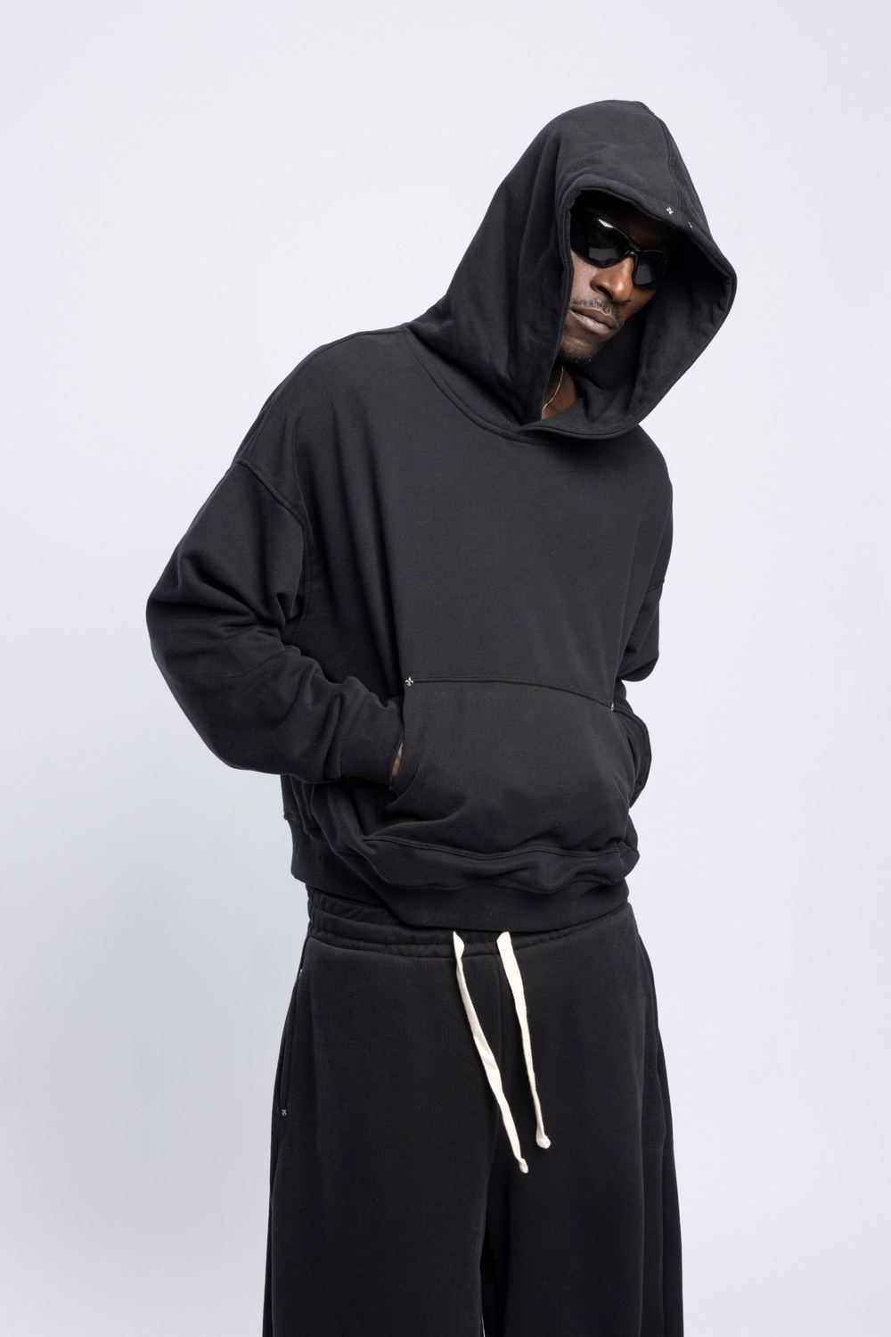 Wholesale Mens Black Sweatshirt 