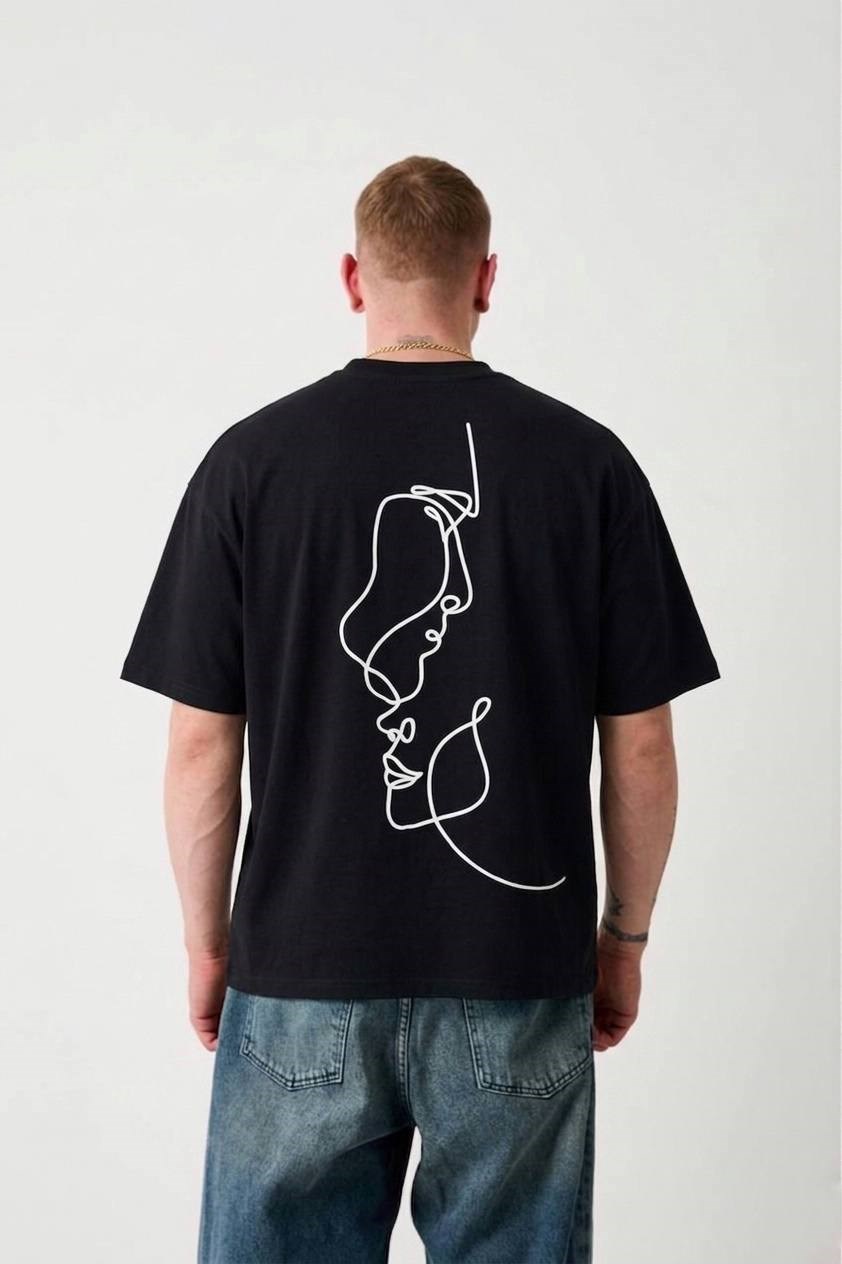 Wholesale Mens Black T-Shirt 