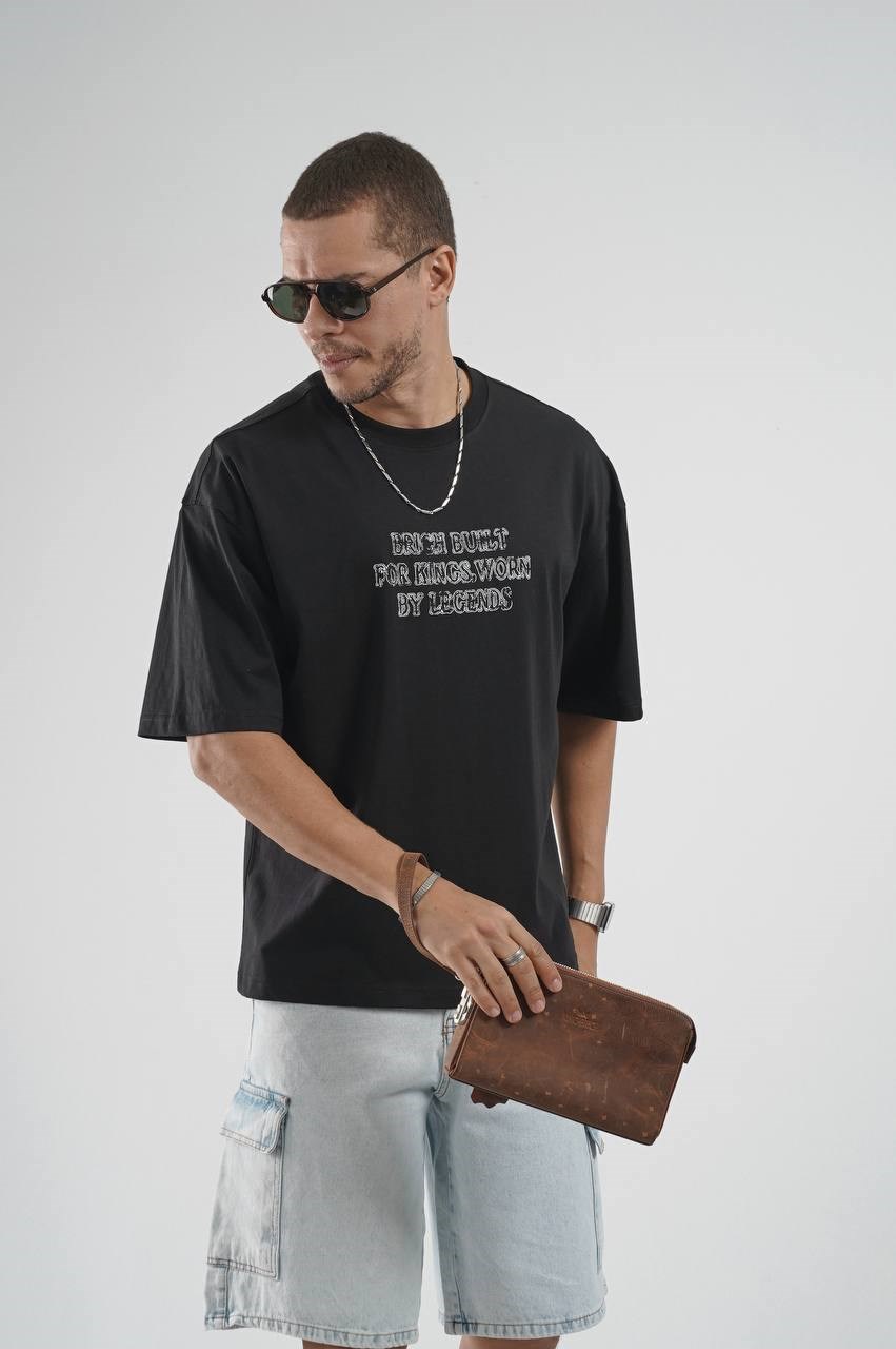 Wholesale Mens Black T-Shirt
