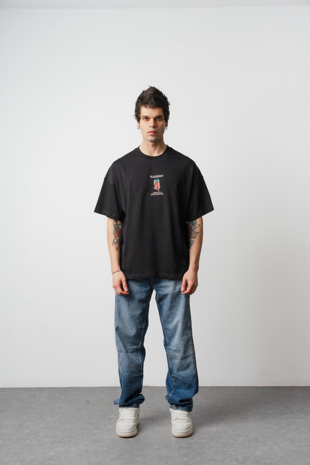 Wholesale Mens Black T-Shirt