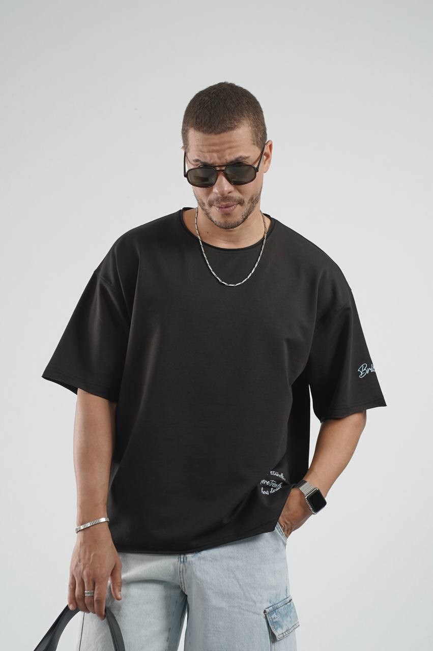 Wholesale Mens Black T-Shirt