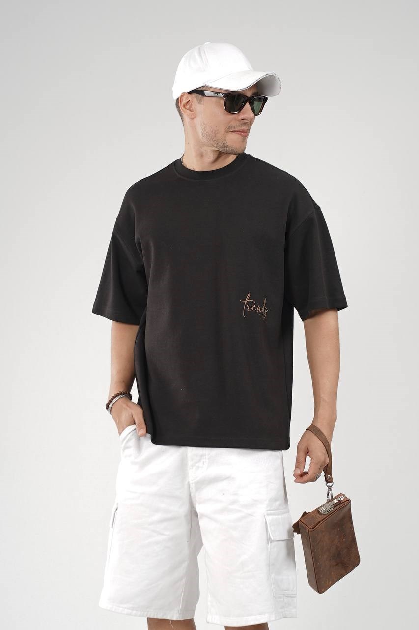 Wholesale Mens Black T-Shirt