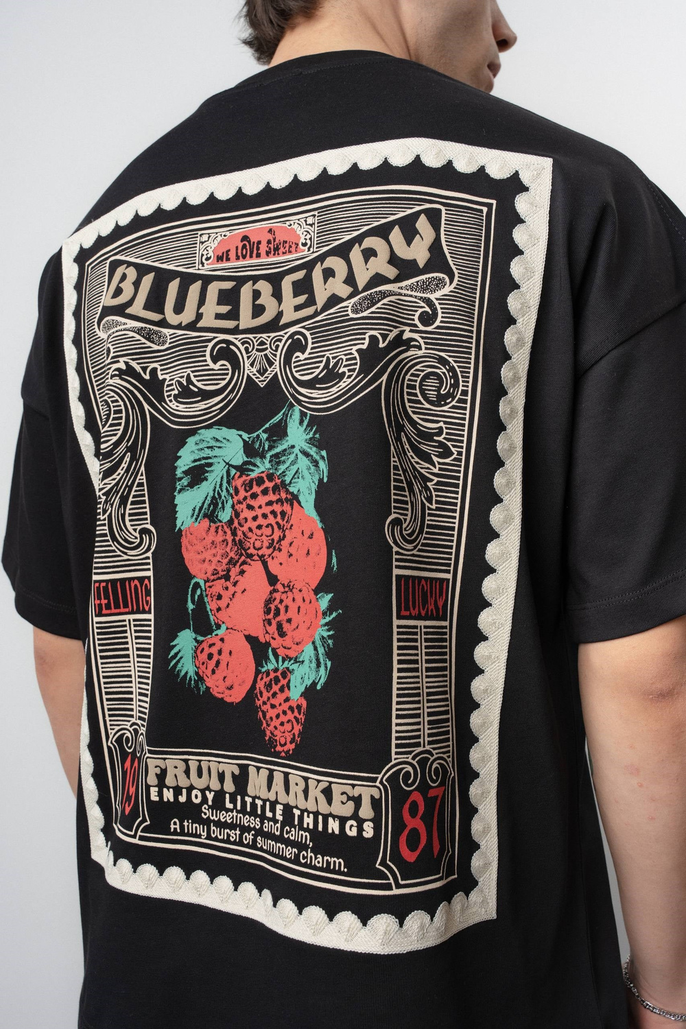 Wholesale Mens Black T-Shirt