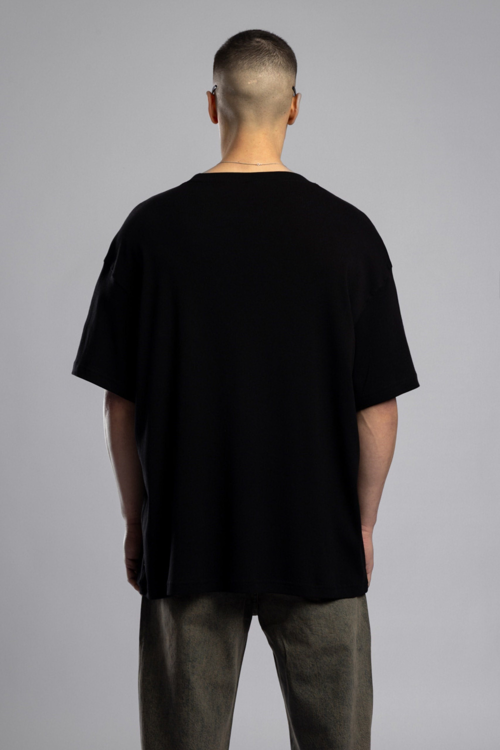 Wholesale Mens Black T-shirt