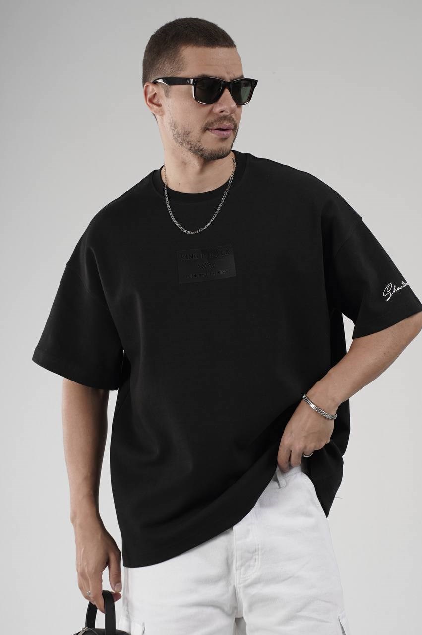 Wholesale Mens Black T-Shirt