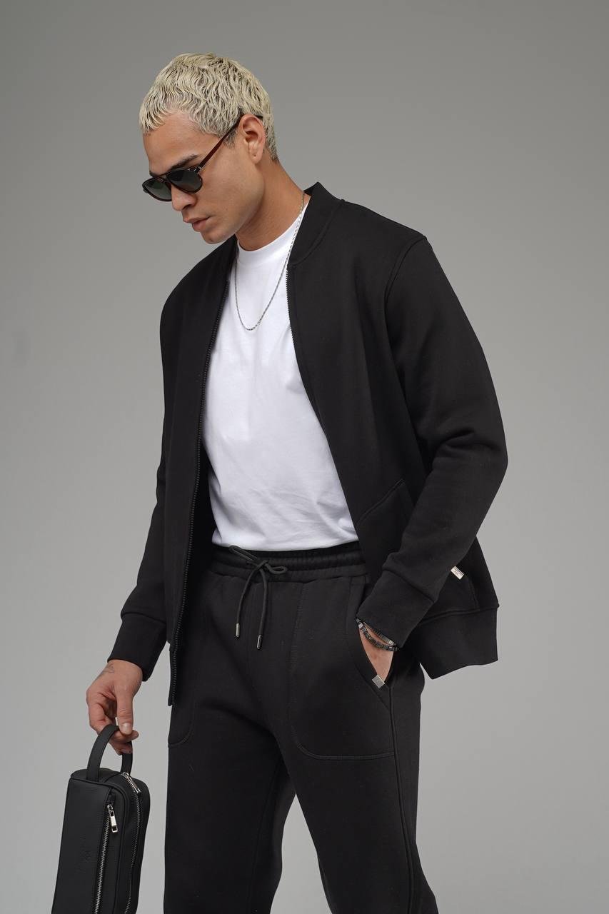Wholesale Mens Black Tracksuit