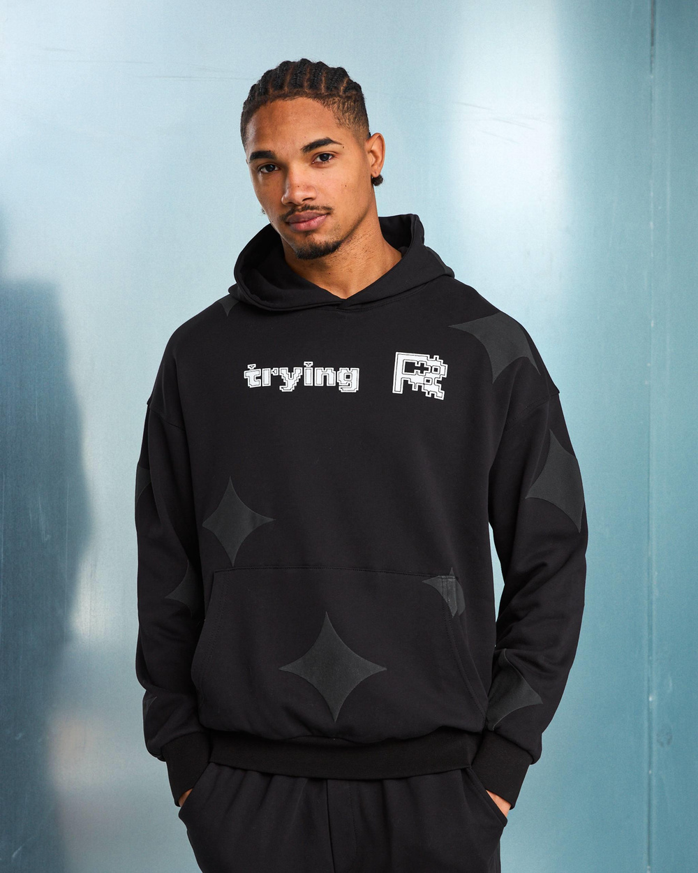 Wholesale Mens Black Tracksuit