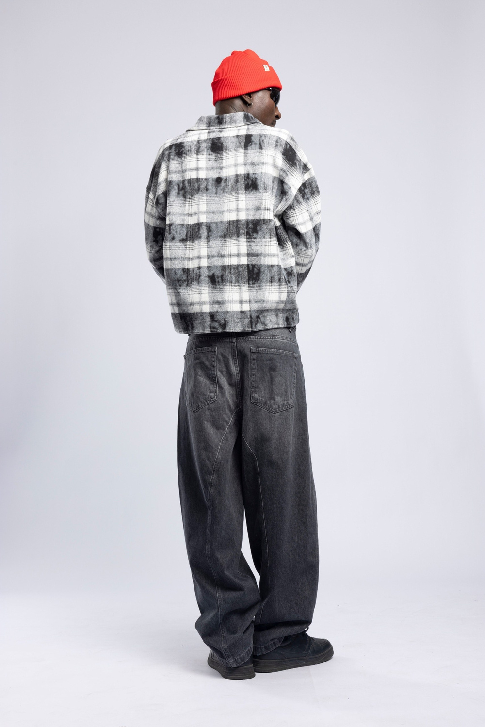 Wholesale Mens Black Washed Shirt 