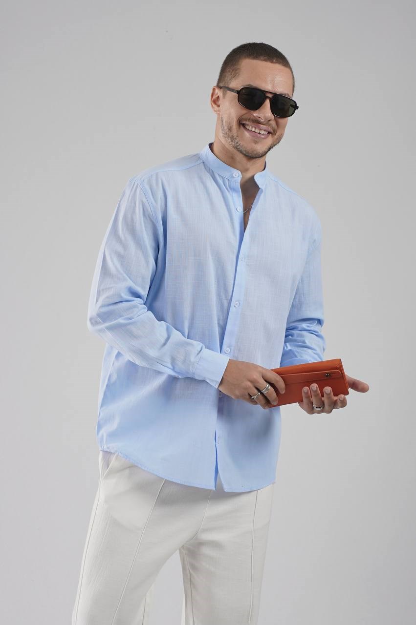 Wholesale Mens Blue Shirt