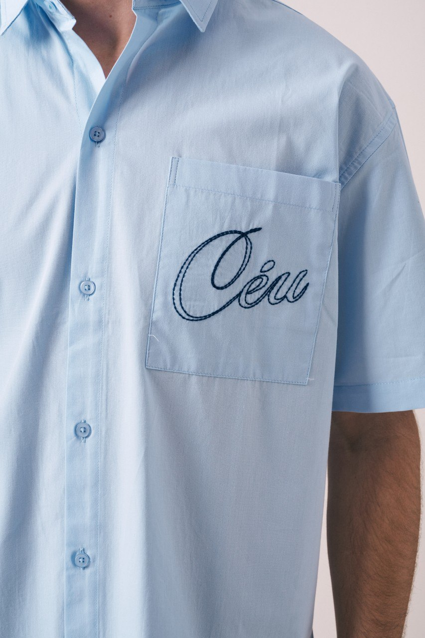 Wholesale Mens Blue Shirt