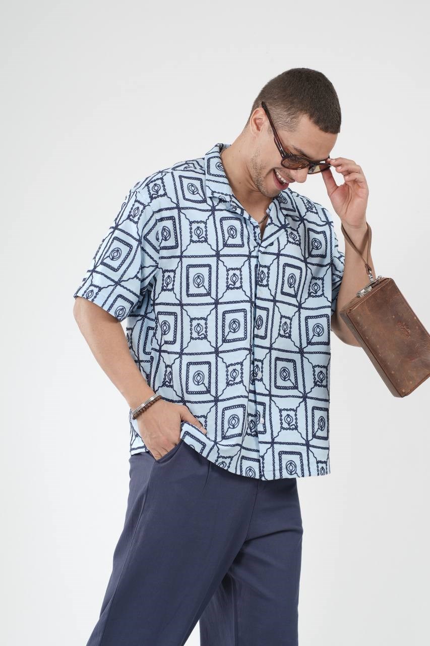 Wholesale Mens Blue Shirt