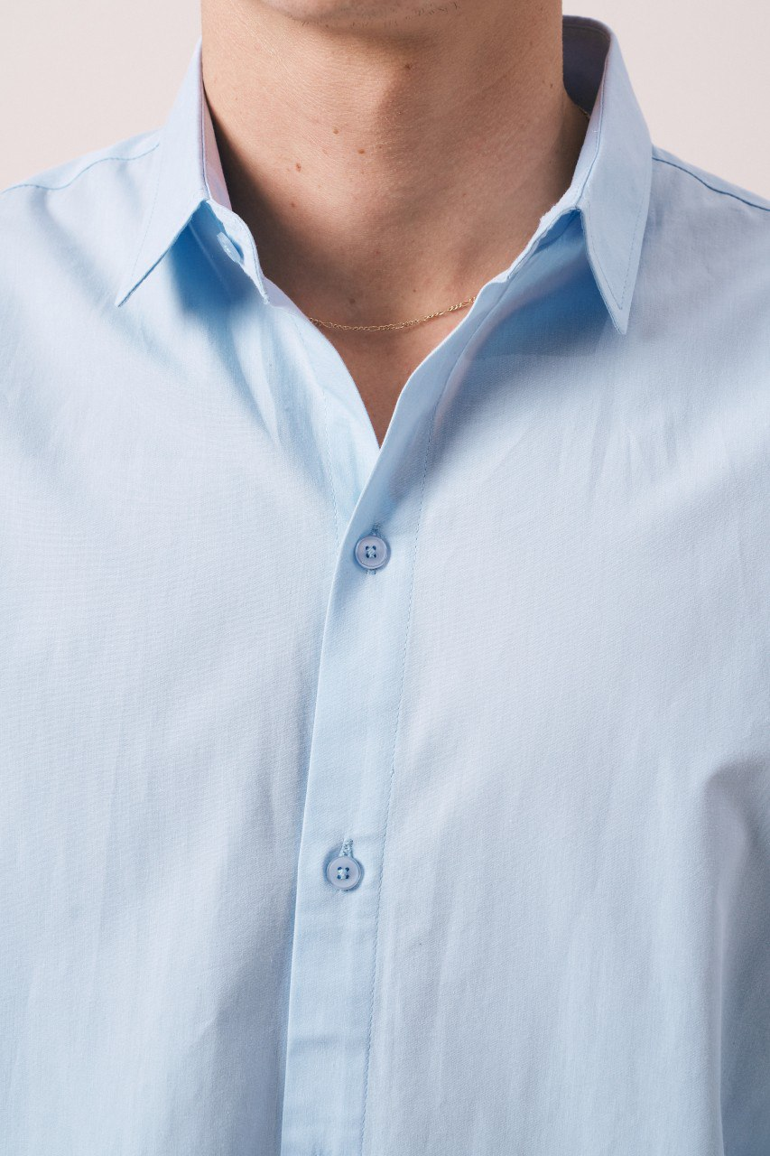 Wholesale Mens Blue Shirt