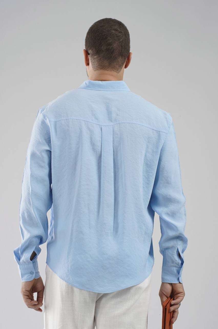 Wholesale Mens Blue Shirt