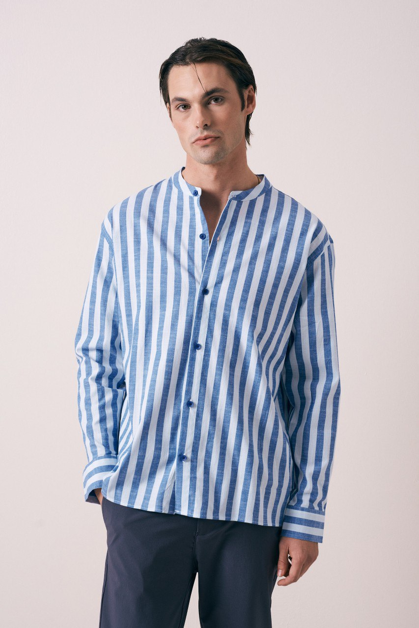 Wholesale Mens Blue Shirt