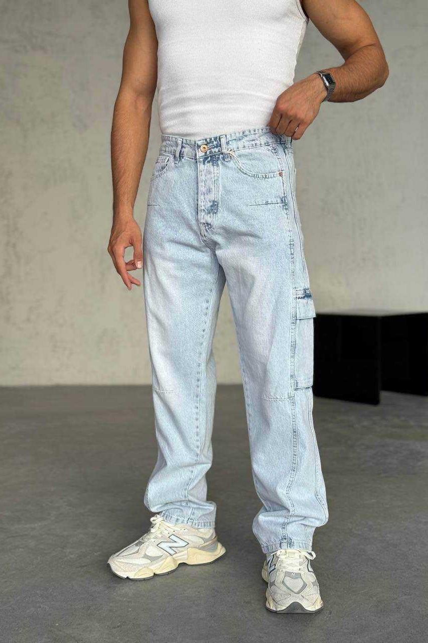 Wholesale Mens Blue Skater Jeans