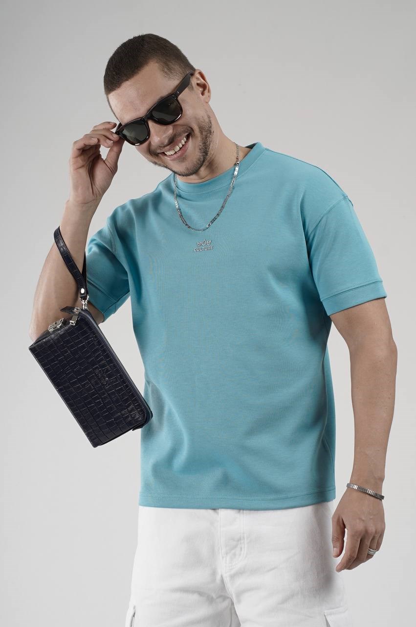 Wholesale Mens Blue T-Shirt