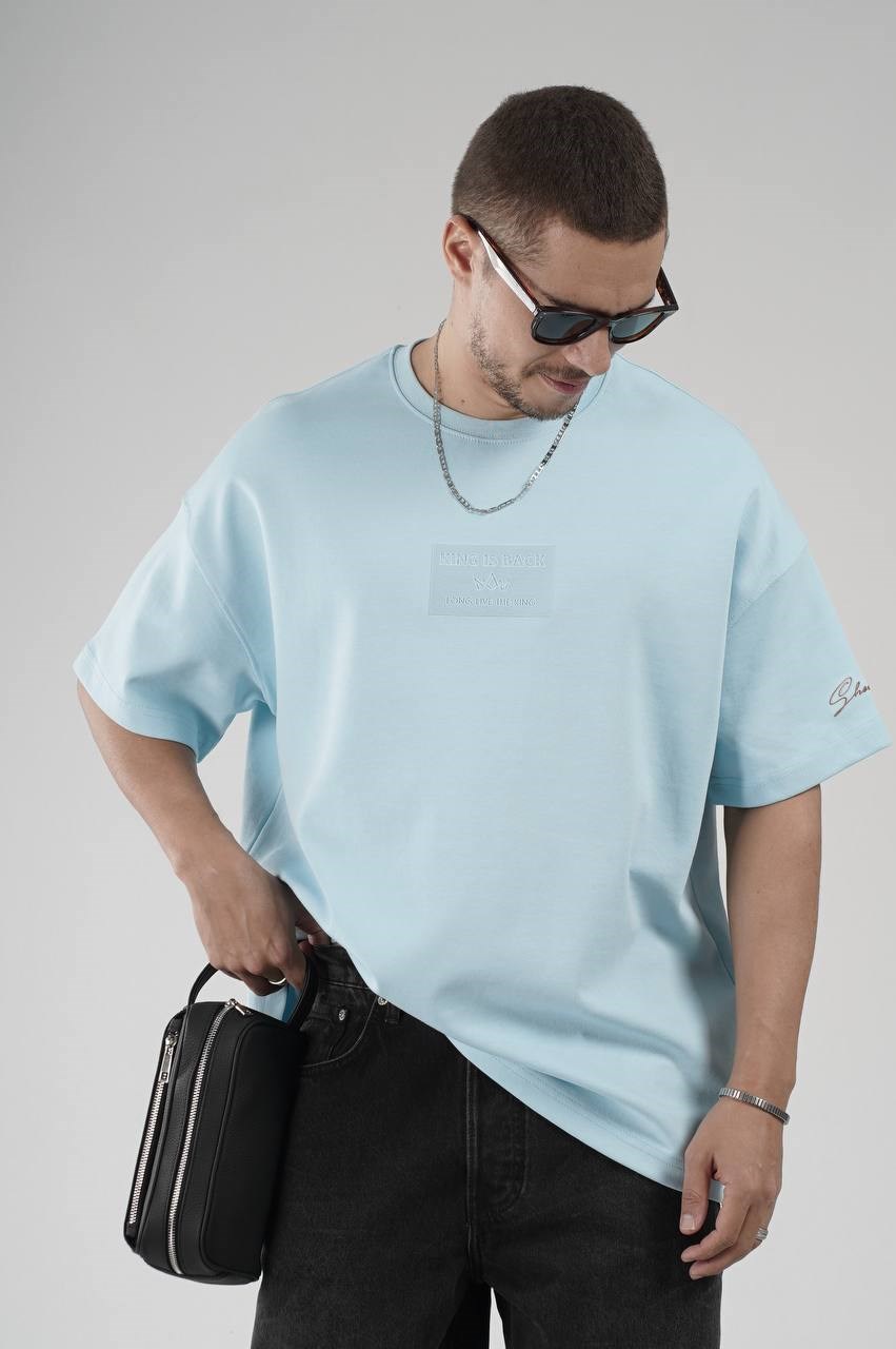 Wholesale Mens Blue T-Shirt