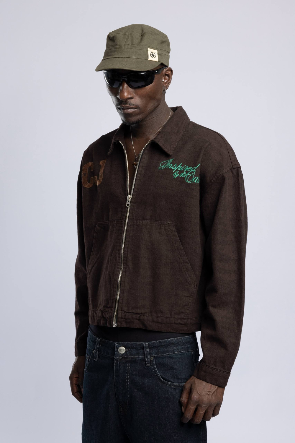Wholesale Mens Brown Jean Jackets