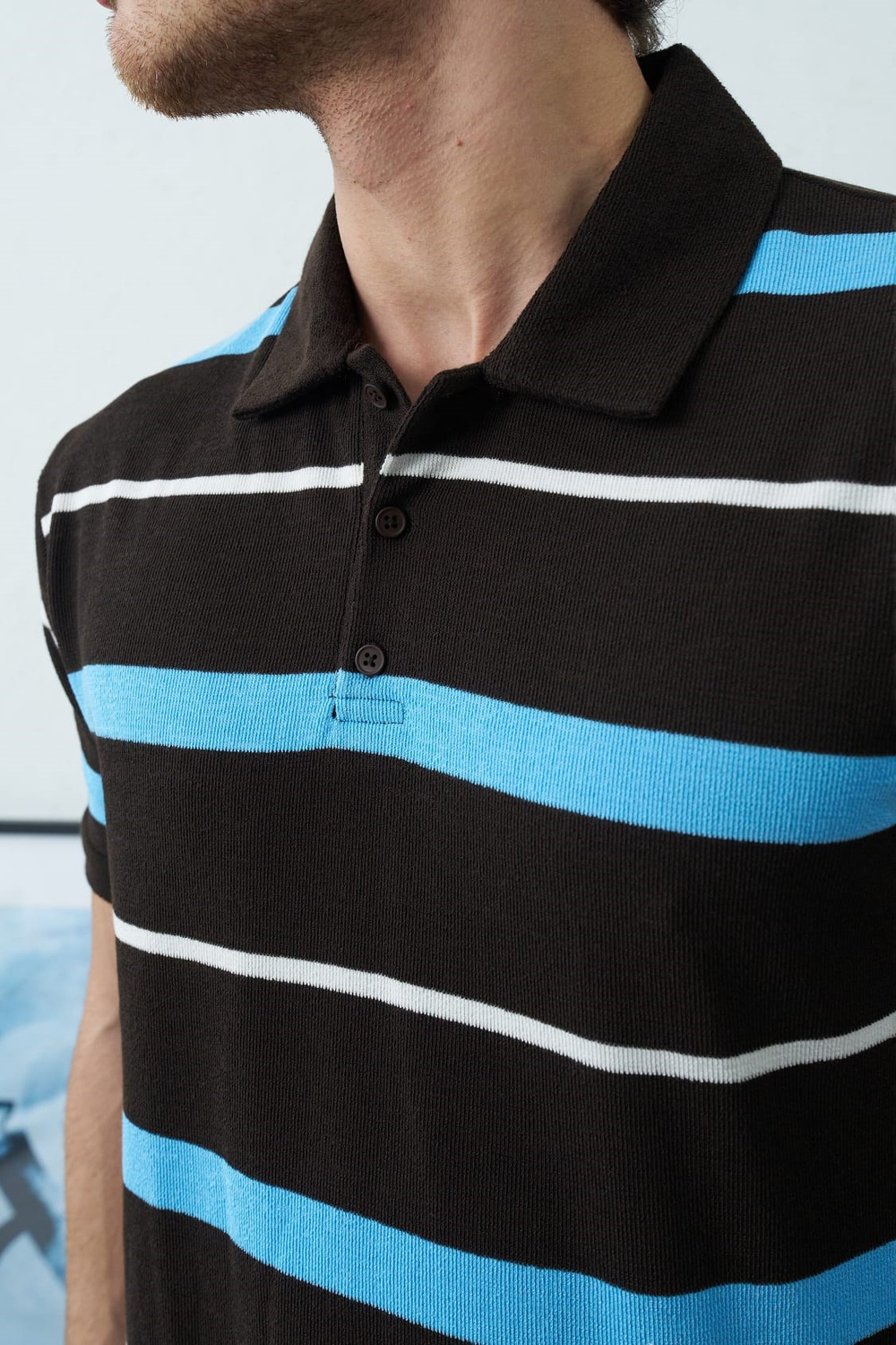 Wholesale Mens Brown Polo T-Shirt