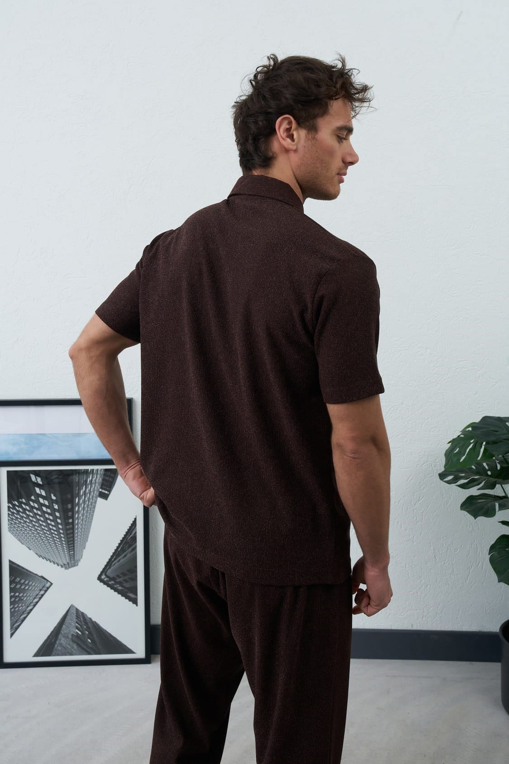 Wholesale Mens Brown Polo T-Shirt