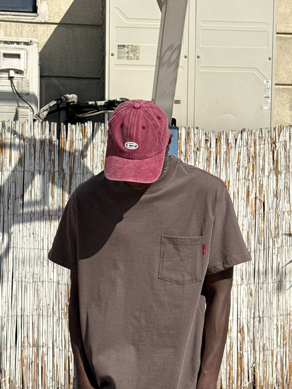 Wholesale Mens Brown Printed T-shirt