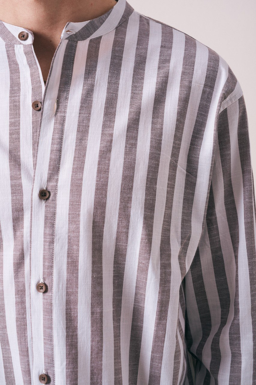 Wholesale Mens Brown Shirt