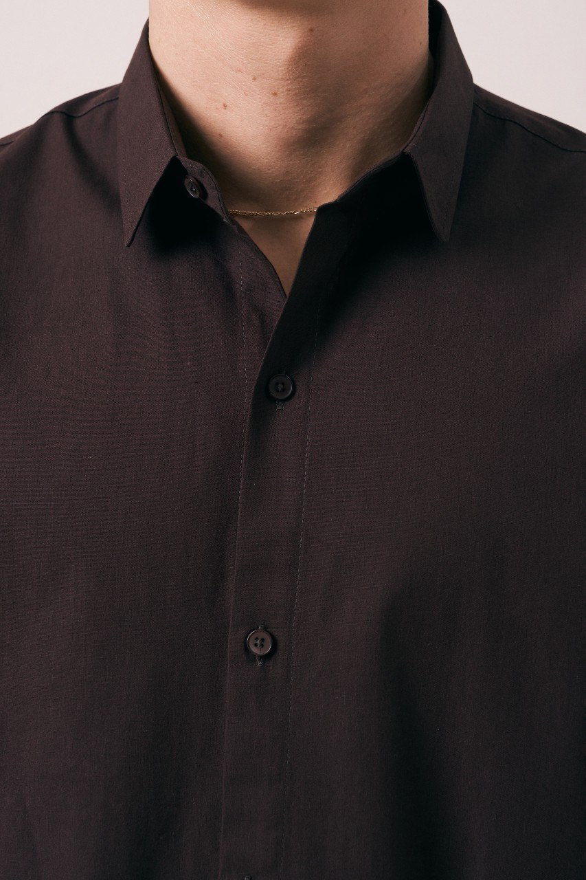 Wholesale Mens Brown Shirt