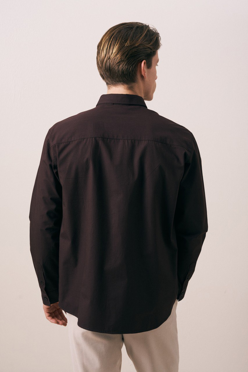 Wholesale Mens Brown Shirt