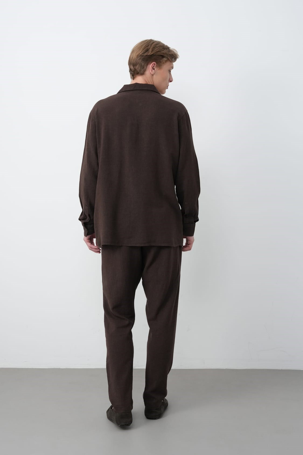 Wholesale Mens Brown Shirt