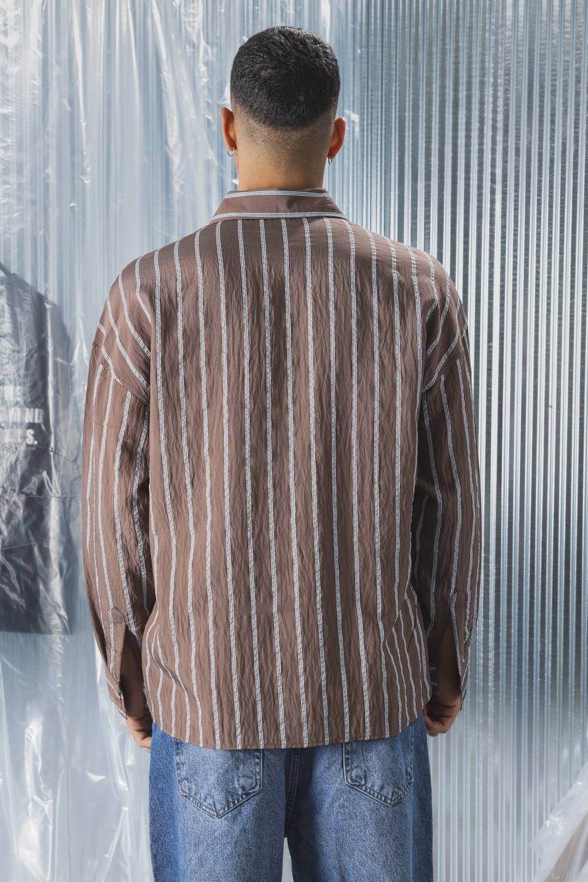 Wholesale Mens Brown Shirt
