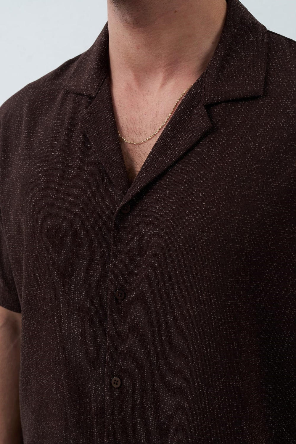 Wholesale Mens Brown Shirt