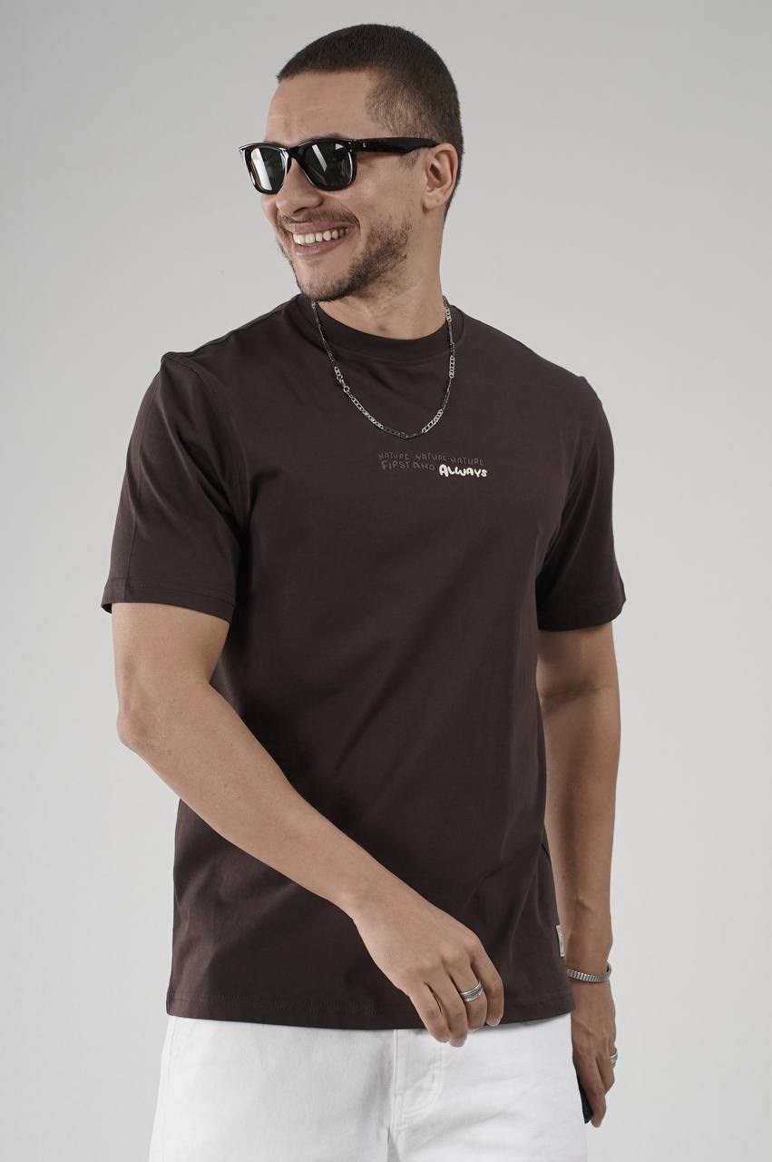 Wholesale Mens Brown T-Shirt