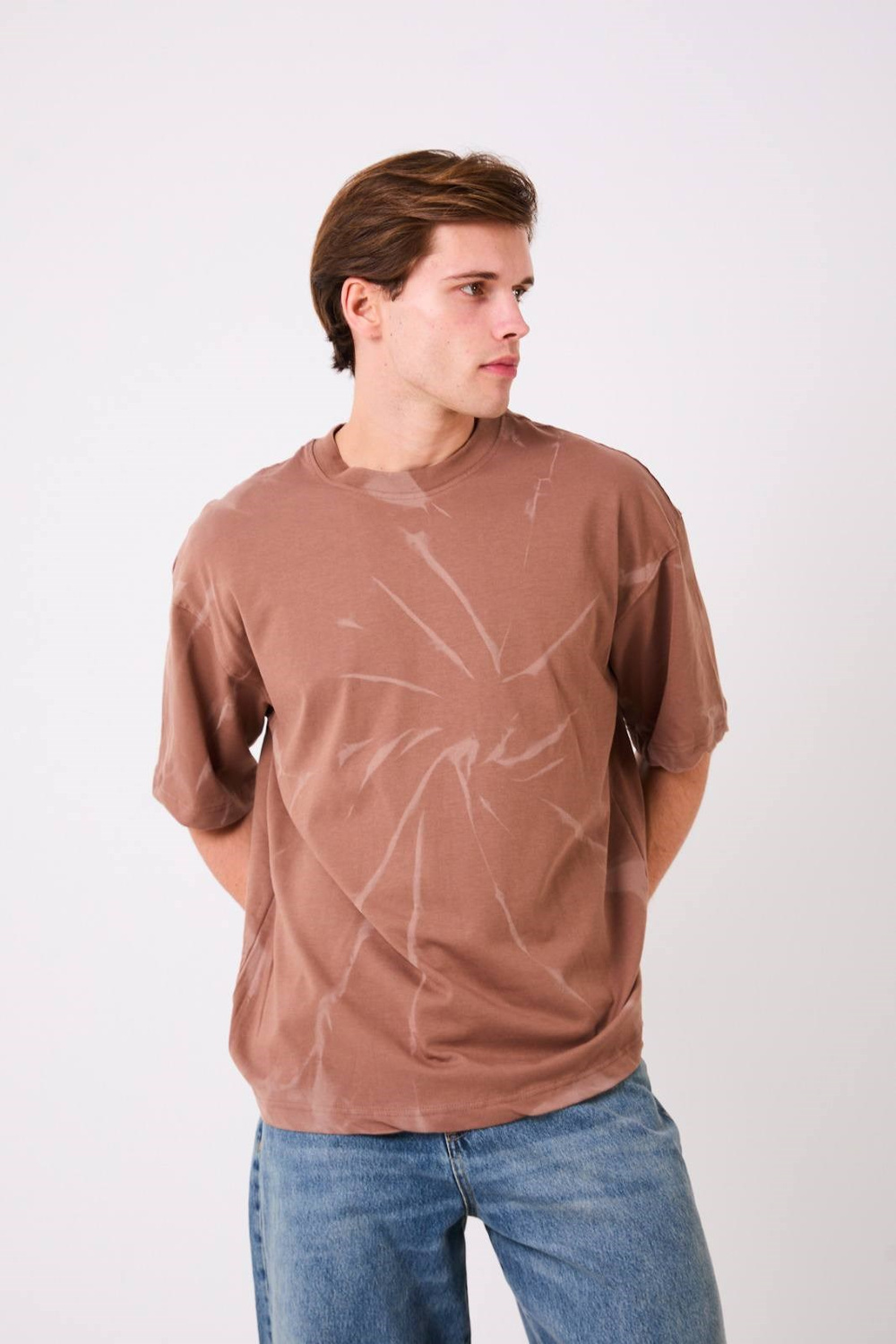 Wholesale Mens Brown T-Shirt 