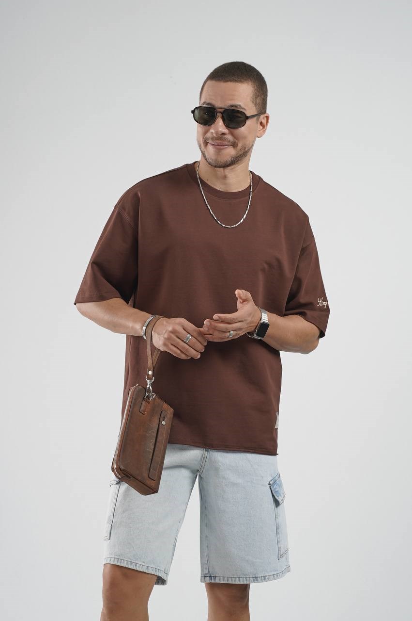 Wholesale Mens Brown T-Shirt