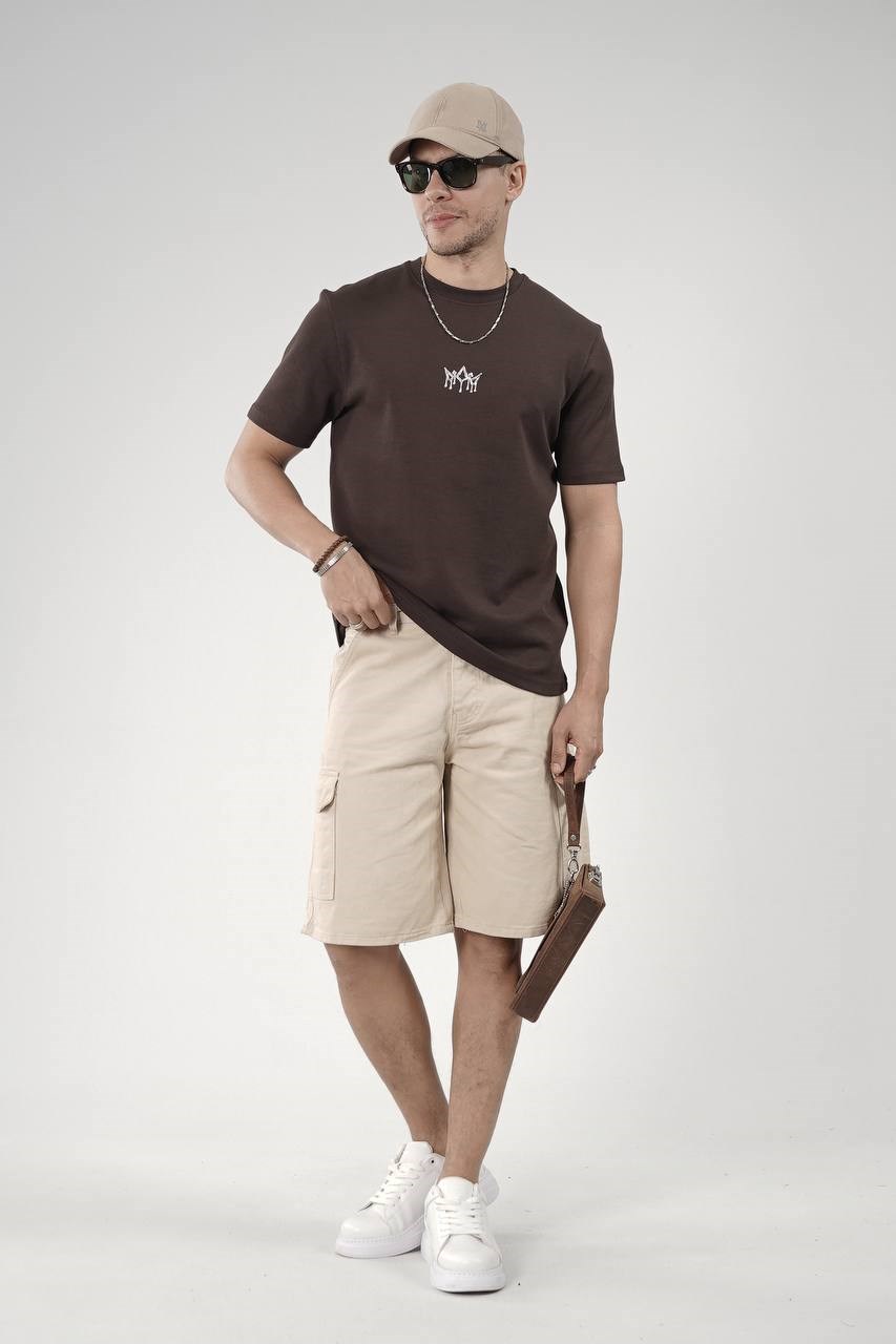Wholesale Mens Brown T-Shirt