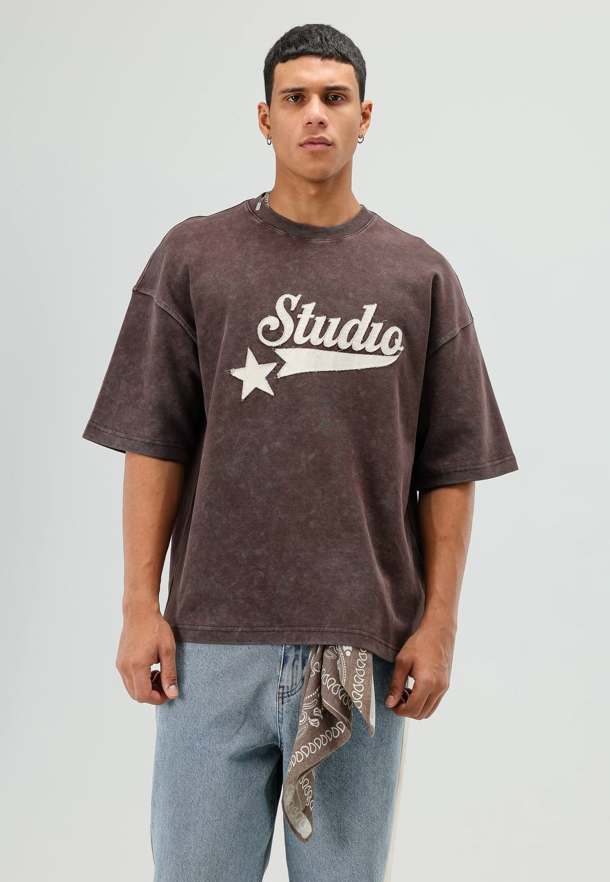 Wholesale Mens Brown T-Shirt