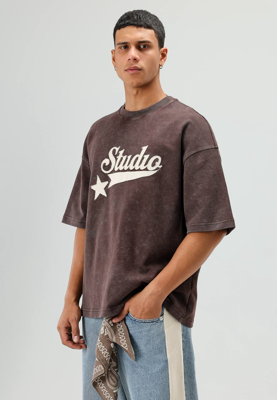 Wholesale Mens Brown T-Shirt