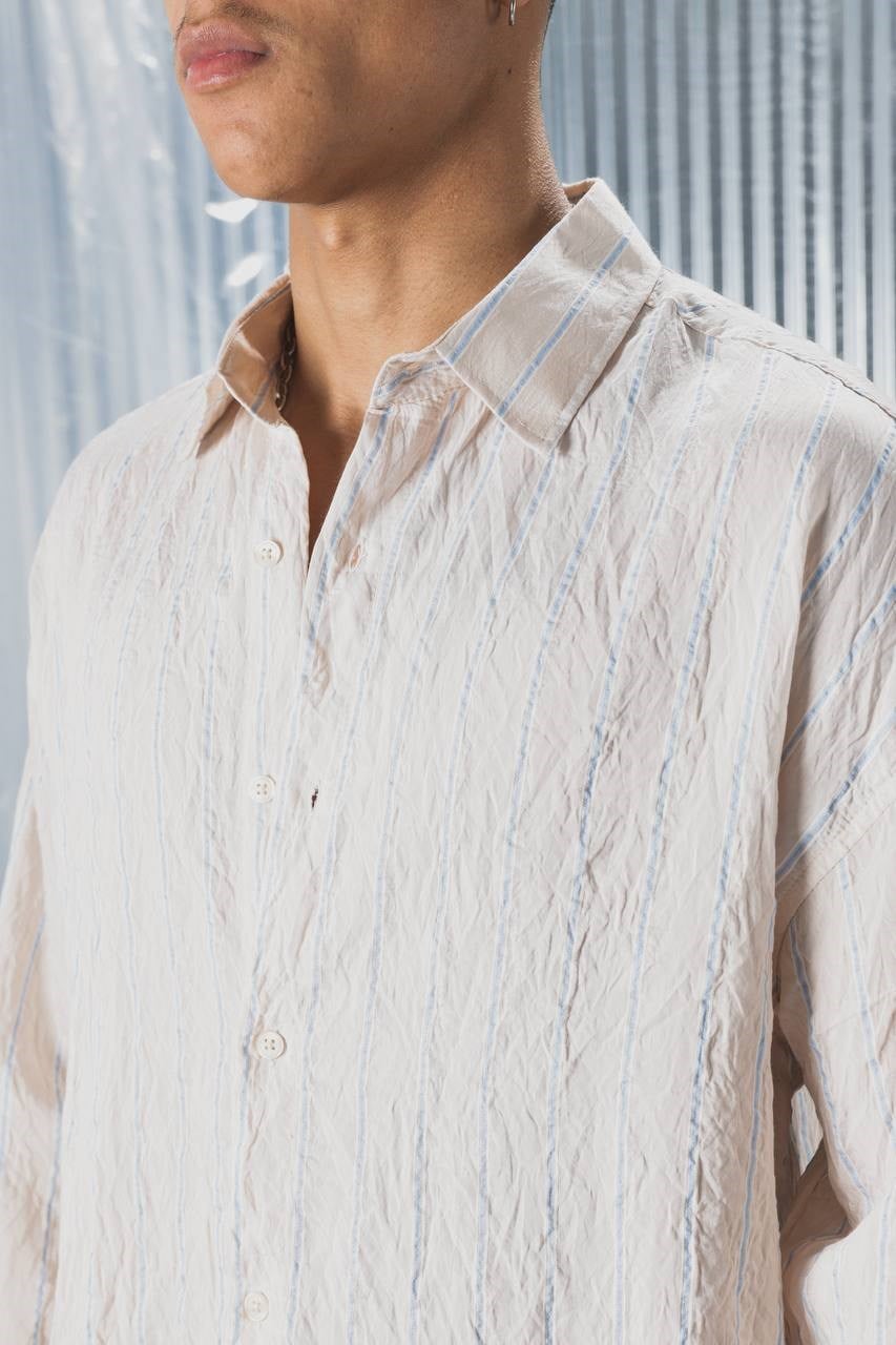 Wholesale Mens Cream Shirt
