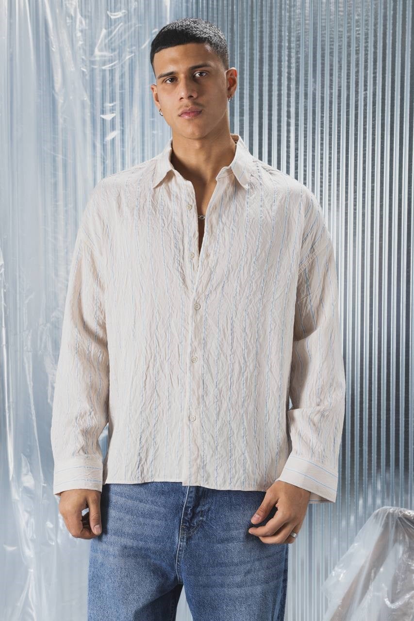 Wholesale Mens Cream Shirt