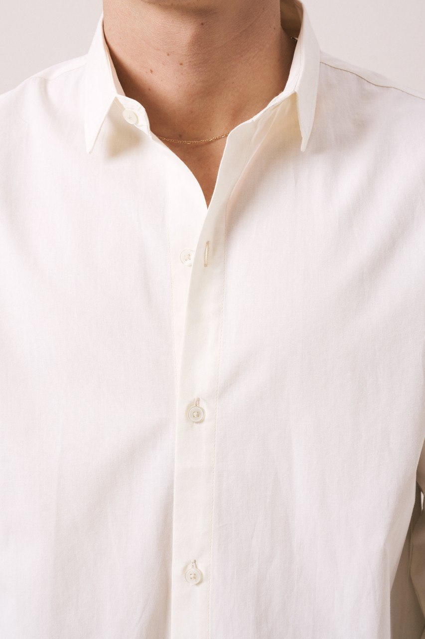 Wholesale Mens Cream Shirt