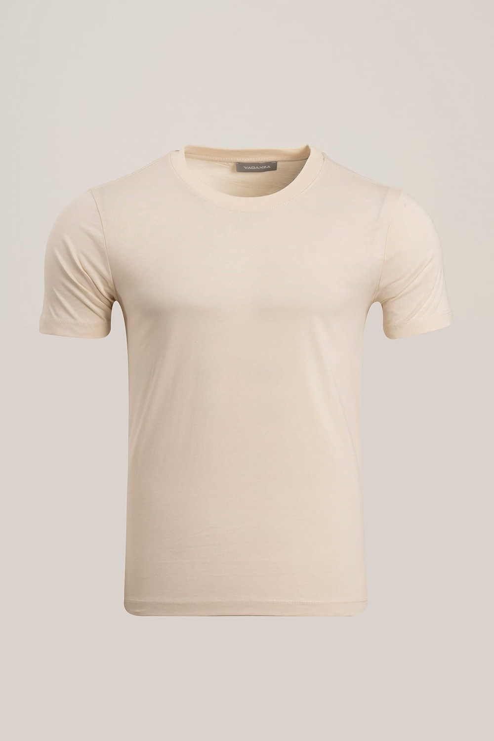 Wholesale Men's Dark Beige T-Shirt 1606S26-INT-1200