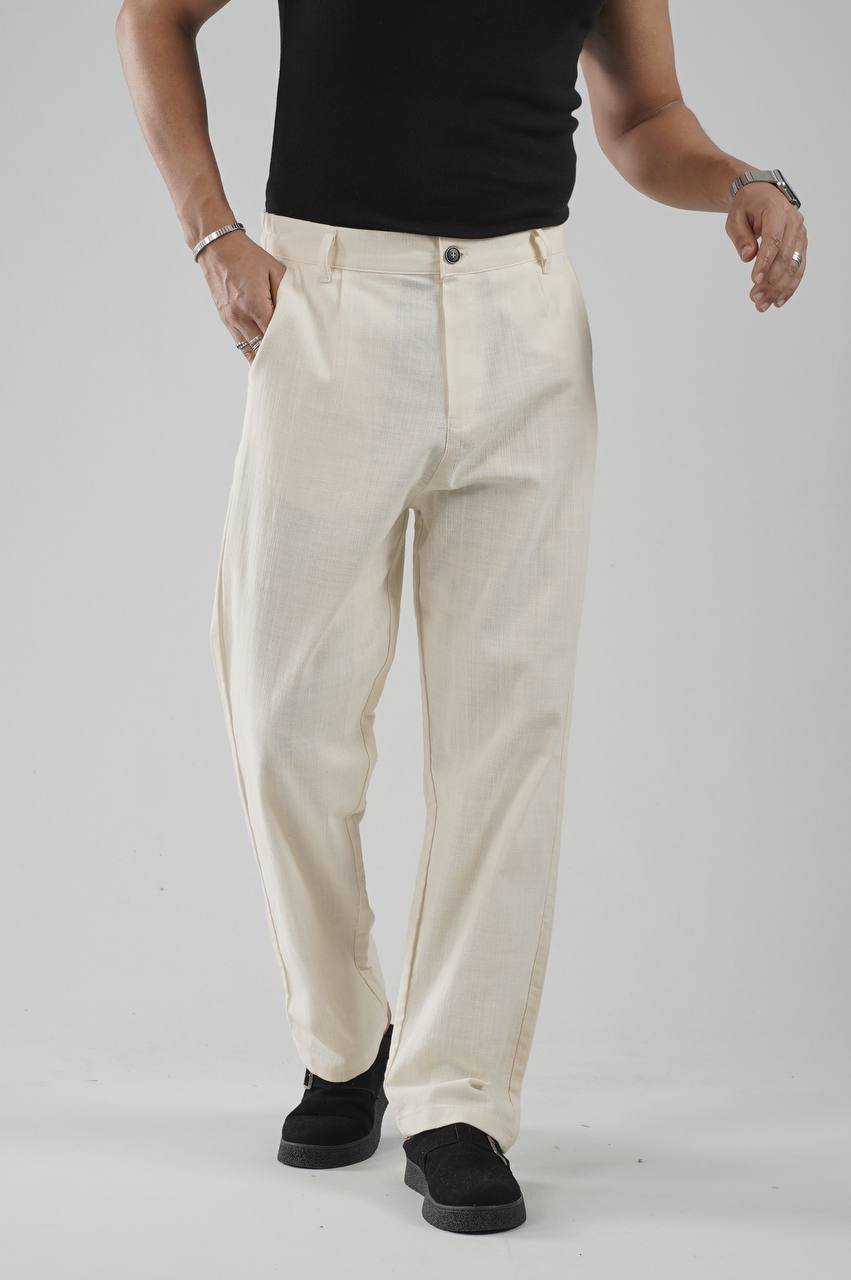 Wholesale Mens Ecru Pants