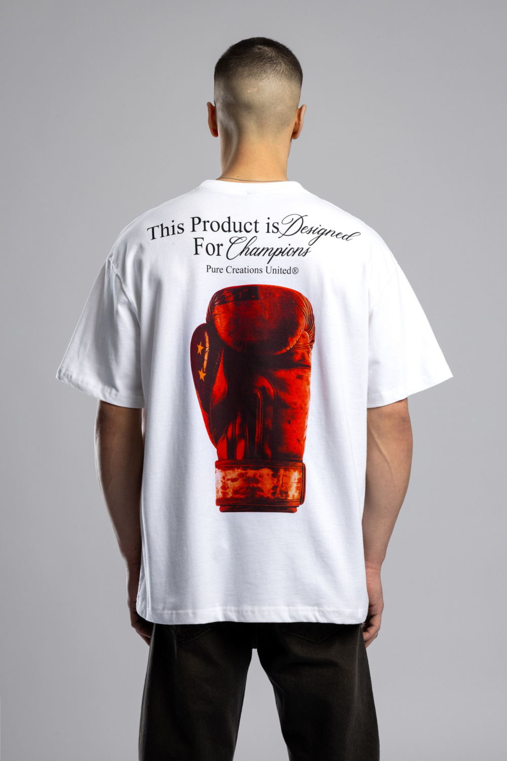 Wholesale Mens Ecru  Printed T-shirt