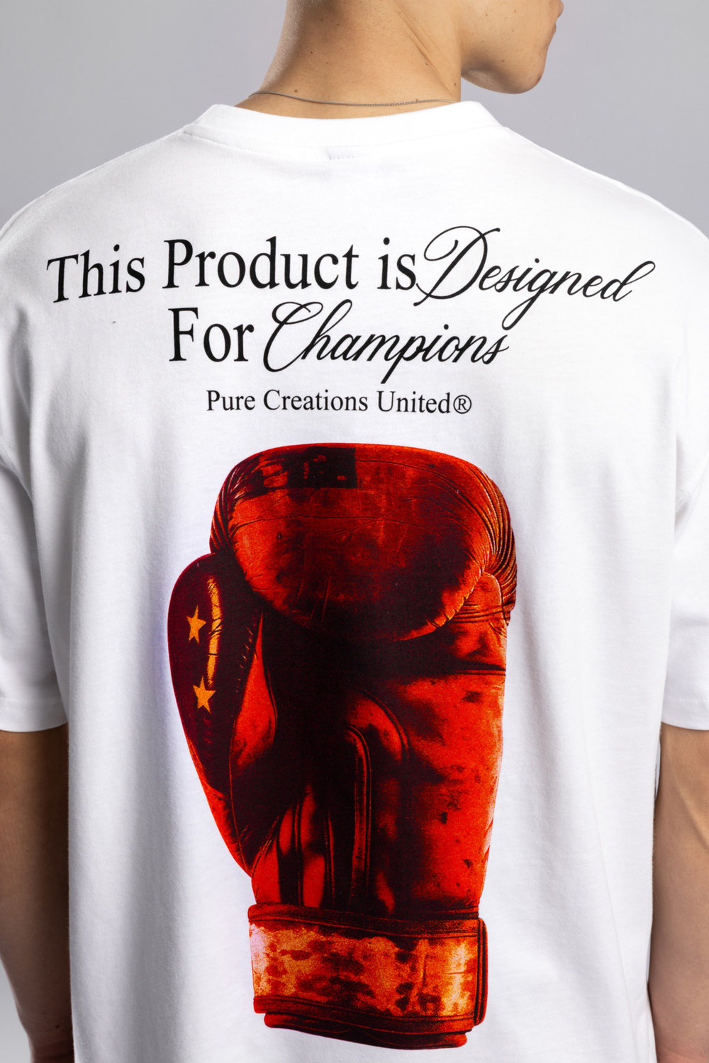 Wholesale Mens Ecru  Printed T-shirt